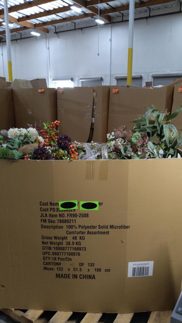 Mixed Fake Flowers Big Box