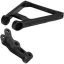 Motorcycle Accessories Aluminum Rear Linkage with Progressive Suspension Link Rear Progression Triangle Compatible with SURRON Sur Ron Light Bee X Segway X160 X260(Color:Black Set)