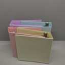 1.5'' 3-Ring-Binder with Pockets, 325 Sheets Capacity, 2 inch Binders fits 11" x 8.5" US Letter Size, Assorted 4 Pastel Colors - Ideal for School, Office, and Home Use (1.5 inch)