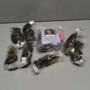 VIOLET Pre-twisted Passion Twist Crochet Hair 6 Inch 9 Packs Passion Twist Hair Pre Looped Ombre Blonde Short Passion Twist Hair Crochet Braids Hair ExtensionsT27,6 Inch,9 Packs