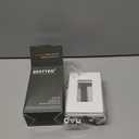 BESTTEN 10 Pack Single Pole Decorator Wall Light Switch with Screwless Wallplate, 15A 120/277V, On/Off Paddle Rocker Interrupter, UL Listed, White