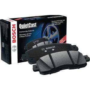 BOSCH BC905 QuietCast Premium Ceramic Disc Brake Pad Set - Compatible with Select Infiniti FX, G, M, Q; Nissan 350Z, 370Z, Altima, Juke, Maxima, Murano, Pathfinder, Quest, Rogue, Sentra + More; REAR