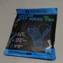 Lux Dual Grip Socks - Soccer Grip Socks for Men and Women. GripArray Performance & Comfort (Large, White)