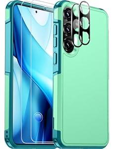 Red2Fire for Samsung Galaxy S25 Case, [Military Grade Drop Protection] Heavy Duty Full Body Shockproof Protection Non-Slip Phone Case for S25 Case 6.2 inch, Light Green