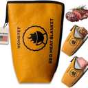 BBQ Blanket for Resting Meat – BBQ Brisket Blanket | Leak-Proof 21in 5-Layer Insulation, Reusable BBQ Meat Bag | Gift for Men
