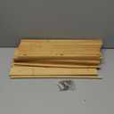 FoverOne 3 Tier Bamboo Spice Rack, Seasoning Jars Rack Shelf Spice Organizer for Kitchen Counter or Wall Mounting