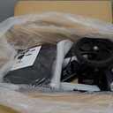 Economy Knee Scooter Steerable Knee Walker for Foot Injuries Compact Crutch Alternative with Dual Braking System (Black)