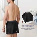 BAMBOO COOL Mens Boxer Shorts Underwear Soft Comfortable Breathable Knit Boxers Short for Men (3 or 5 Pack) (XL)