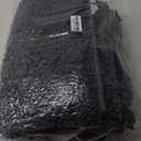 Bathroom Rugs Set Non Slip 3 Piece Bath Mat Washable Chenille Bath Rugs with PVC Backing Bath Carpet,Absorbent Bathroom Mats with Toilet Rug,Bath Mats for Bathroom,Bedroom, Kitchen,Tub,Home Decor (Charcoal Grey)