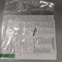 Talented Kitchen 144 Minimalist Laundry Room Labels - 2.5" x 2.5", Black on White Matte Vinyl - Organize Glass Jars & Spray Bottles, Water-Resistant Labels for Laundry Room Organization