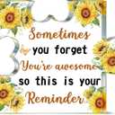 Motivational Gifts Unique Acrylic Plaque Inspirational Gifts For Women Men Students Teens Employees Friends Coworkers Sometimes You Forget You'Re Awesome Gift