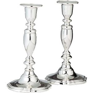 Set of 2 Silverplated Candlesticks