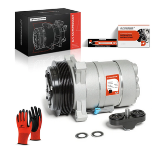 1993 Cadillac Allante New A/C Compressor with Clutch | 6-Groove Pulley | A-Premium APACC282