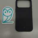 TineeOwl for iPhone 17 Pro Magnetic Case, Camera Control Button, Compatible with MagSafe, TPU, Minimalist, Slim/Thin, Grippy - Dune Series (Almost Black, iPhone 17 Pro)