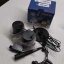 Christmas Projector Lights Outdoor, IP65 Waterproof Snowflake Projector Lights, Rotating Snowfall Brighter LED Landscape for Xmas Holiday Home Decor Indoor Outdoor Garden Party Decoration