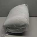 C CUSHION LAB Deep Sleep Pillow, Patented Ergonomic Contour Design for Side & Back Sleepers, Orthopedic Cervical Shape Gently Cradles Head & Provides Neck Support & Shoulder Pain Relief - Calm Grey