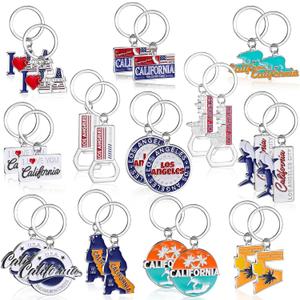 Landical Los Angeles Souvenir Keychain California Souvenir Gifts