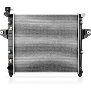 YITAMOTOR Replace Radiator Compatible with 99-04 Jeep Grand Cherokee CU2262 | 1999 2000 2001 2002 2003 2004 Grand Cherokee Laredo/Limited 2004 Grand Cherokee SE/Special Edition 2002 Sport 4.0L L6