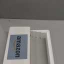 ELEGANTLIFE Acrylic Display Risers Set of 4, 4-Level Tiered Countertop Display Stands for Cupcakes, Mini Desserts, Jewelry, Cosmetics, Small Figures & Collectibles, White