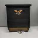 BIGBATBOX - Bat House for Outdoors - Clean Your Backyard from Mosquitoes - Wooden Bat House Kit - with Our Proven Bat Box Design