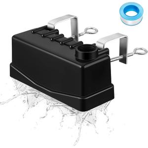 Water Float Valve for Stock Tank, Automatic Water Level Control Float Valve, Auto Fill Shut Off Float Valve for Tank, Trough, Pond, Farm Livestock, Aquariums, Swimming Pool, Hydroponics and Reservoir
