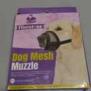 Flintstone Dog Muzzle for Small Dogs  Soft Air Mesh Small Dog Muzzle | Breathable Muzzles to Prevent Biting Chewing Grooming | Drinkable Mussels for Dogs X-S (3.9- 5.1)