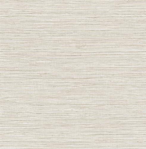 RoomMates Neutral Dimensional Grasscloth Peel and Stick Wallpaper, RMK12682PLW