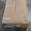 Andeworld Metal Bar Stools Set of 4, 30 inch Bar Height Barstools with Backs Farmhouse Modern High Back Bar Stools with Larger Seat Kitchen Dining Bar Chairs,Matte Black