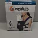 Ergobaby Omni Classic Baby Carrier Newborn to Toddler - Breathable Baby Carriers for Summer - All-Position Carrier with Lumbar Support (7-45 Pounds), Cotton, Pure Black