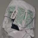 Mens Dress Shirt Wrinkle Free Knit Button Down Shirt Long Sleeve Business Shirt (XX-Large, White)