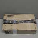 Lefton Pull-Out Waterfall Kitchen Faucet with Temperature Display, Two Water Outlet Modes, Single Hole, Brushed Nickel, KF2209-0