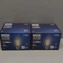 FLSNT 60 Watts Equivalent LED Chandelier Light Bulbs, Dimmable CA11 LED E26 Base Candelabra Bulbs, 2700K Soft White, 12 Pack UL, CA65 Listed 