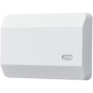 Broan-NuTone LA11WH Door Chime, White Textured