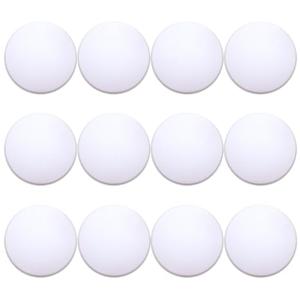 Door Stoppers (11 Pcs) Door Stops Wall Protector. 3.15" Large Size White Silicone Door Bumpers with Strong Thickened Adhesive of Rubber Knob, Round Wall Shield Cushion Door Knob Wall Protector Quiet