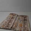 Feet Washable Soft Small Boho Area Rugs, Rags Rug, Printed Carpet Chennile Rugs for Living Room 27x45 inch Cream Brown Multi,Machine Washable Printed Rugs - 30% Cotton, 70% Polyester