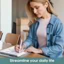 2026 Planner, Weekly and Monthly Calendar Planner for Women, Jan 2026 - Dec 2026, Hardcover Planning Agenda book with Tabs, Spiral Bound, Inner Pocket, Perfect for School Office Supplies, 8.5" x 11" - Mushrooms Grove