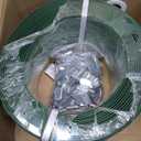 WCM Strapping Packaging Strapping, Pallet Strapping, Banding Strapping Coil (5/8" x 1500 ft x 0.035" PET Polyester Strapping and 100 Buckles) - Heavy-Duty Certified 1200 lbs Break Plastic Strap