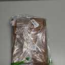 Walrus Heavy Duty Vinyl Tablecloth with Flannel Backing Waterproof Oil-Proof Plastic Table Cloth Stain-Resistant Wipeable Rectangle or Square Table Cover for Indoor and Outdoor (Wood, 54X54 Inch)