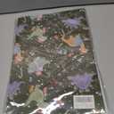 2 x RiukRaiu Dinosaur Christmas Wrapping Paper for Kids Adults - Green Xmas Gift Wrap Santa Hat T-Rex Trees Candy Canes Colorful Flags Stars Snowflakes for Holiday Party - 4 Jumbo Sheets, 40 x 28 Inches Each