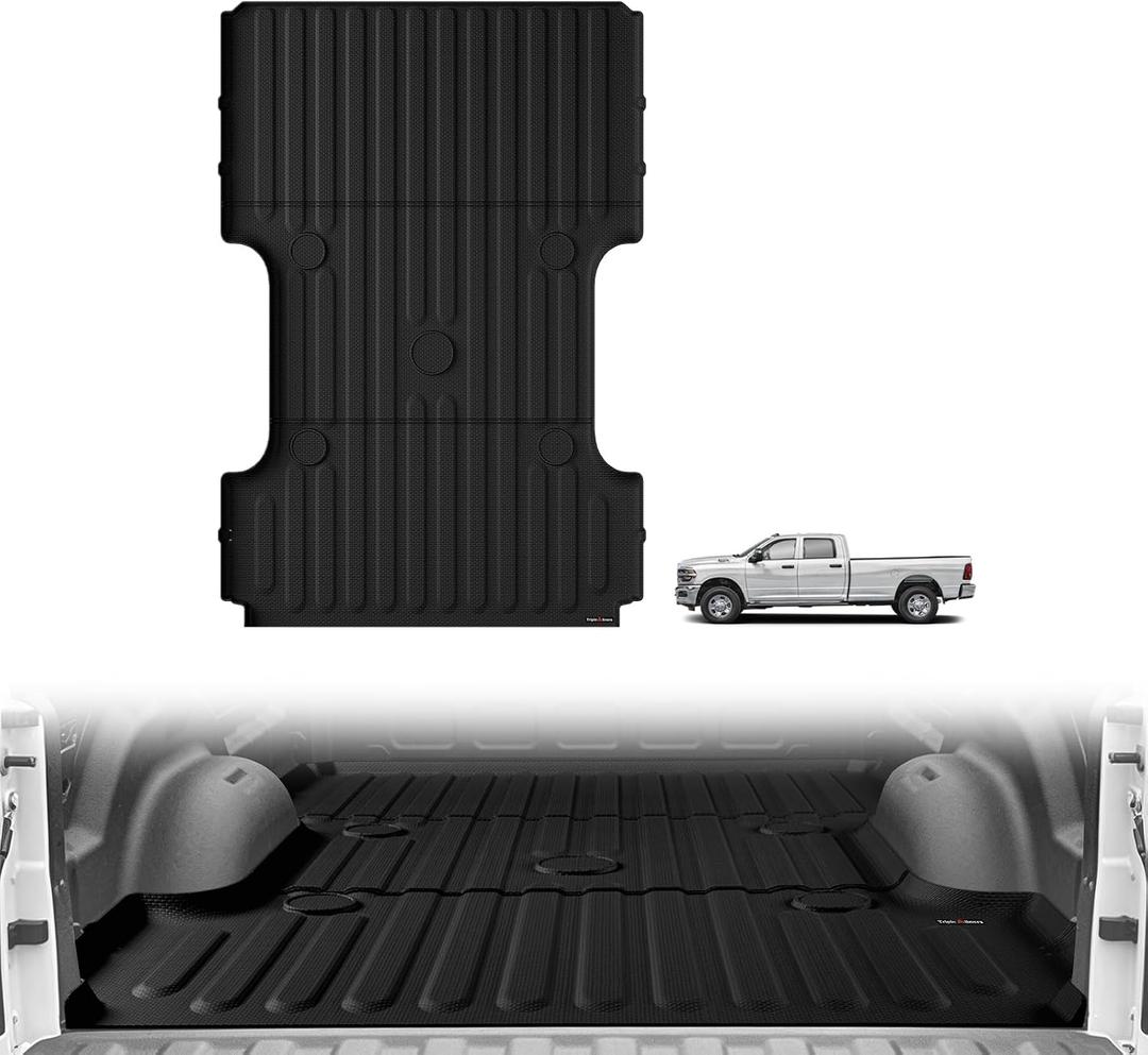 TripleAliners 8FT(96") Truck Bed Mat for 2019-2025 2026 Ram 2500/3500/4500