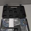 HDLNKAK Outside Micrometer Set, 0-3" Machinist Micrometer, 3 Pcs Machinist Tool Set, 0.0001" Graduation Micrometer Set, Alloy Precision Micrometer, Micrometer Standard Set with Case