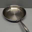 Amazon Basics Tri-Ply Stainless Steel Fry Pan, 12 inch, Silver