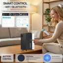 Diffuser - WiFi Air Machine for Home & Commercial Use, Covers 7500 sq. ft., Waterless Cold- Air Nebulizing HVAC Oil Diffuser for Large Room, Hotel, Spa, Office