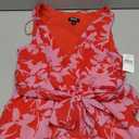 S.L. Fashions Women's Sleeveless Chiffon Wrap Dress with Cascade Ruffle, Perfect for Spring/Summer, Casual Or Wedding Guest Size S