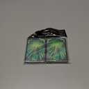 MTG Card Sleeves - Forest - Lotus Series - Ultra Clear Front & Matte Finish Back, 100 Count Standard Size TCG Sleeves, Matte Art Sleeve for Magic The Gathering