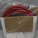 Sewer Jetter Kit for Pressure Washer 50 FT, Drain Cleaner Hose with Power Washer Gun, 1/4 Inch NPT Corner, Rotating and Button Nose Sewer Jetting Nozzle,Waterproof Tape, Pearl Corsage Pin, Spanner