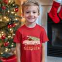 Toddler Girls Christmas Shirt for Boys Kids Ugly Xmas T-Shirt Short Sleeve Cotton Tee Top 2-8 Years