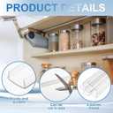DoubleFill 8 Pack 36" Cabinet Door Protector Plastic U Channel/C Channel