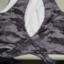 Aqua Eve 3 Piece Tankini Swimsuit for Women Tank Bathing Suit with Shorts Open Back Athletic Swimwear (Small, Camo)