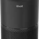 LEVOIT Air Purifier for Home Allergies Pet Hair in Bedroom, Covers Up to 1073 ft² by 56W High Torque Motor, AHAM VERIFIDE, 3-in-1 Filter with HEPA Sleep Mode, Remove Dust Smoke Odor, Core300-P, Black